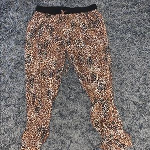 Cheetah pants
